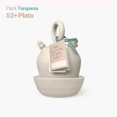 Pack Turquesa S2 + Plato - Bootijo