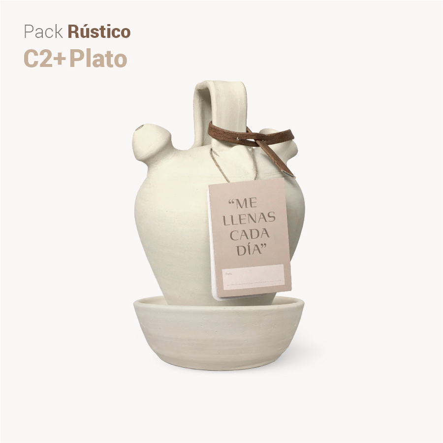 Pack Rustico C2 + Plato - Bootijo