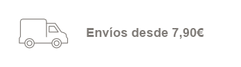 Envíos desde 7,90€. Islas Baleares 10,90€